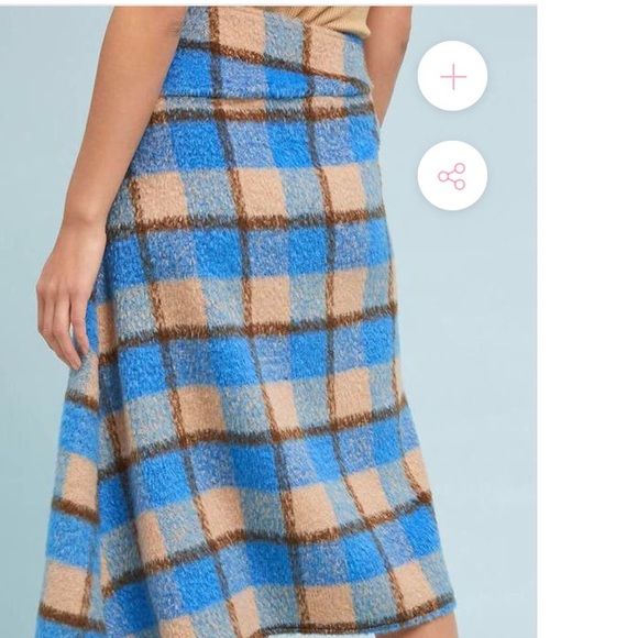 Eva Franco Islay Plaid Skirt - Picture 5 of 5